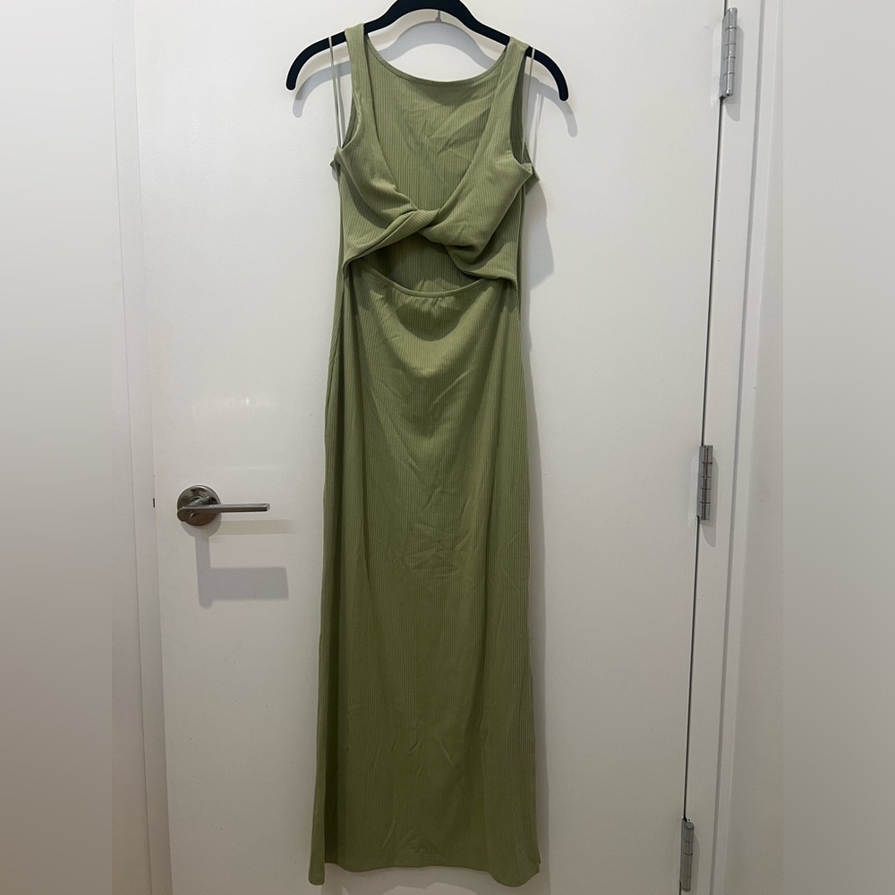 *NWT* L Space Sage Green Knit Dress, sz L